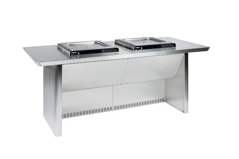 The ICON Series accessible barbecue cabinet is a modern interpretation of Christie Barbecue’s Modular cabinet.