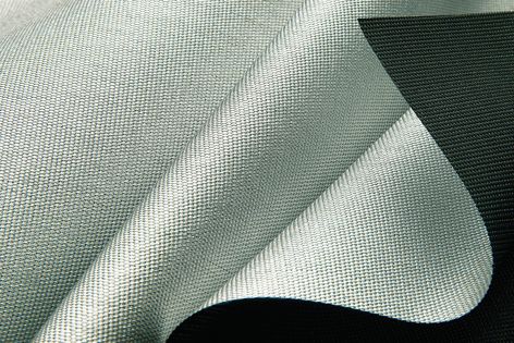 The ultra-fine layer of aluminium on SilverScreen fabric dramatically improves solar energy control.