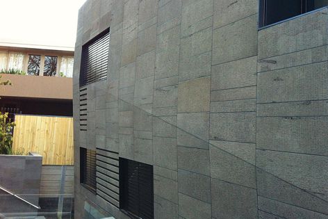 St Kevin’s College, Toorak. Architect: Baldasso Cortese. Builder: Building Engineering. Tile contractor: Contemporary Finishes.