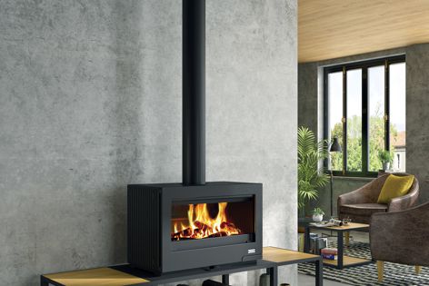 Installed freestanding or into a masonry surround, the Horama is a beautiful, functional and value-added fireplace.