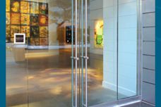 CRL all-glass entrance systems