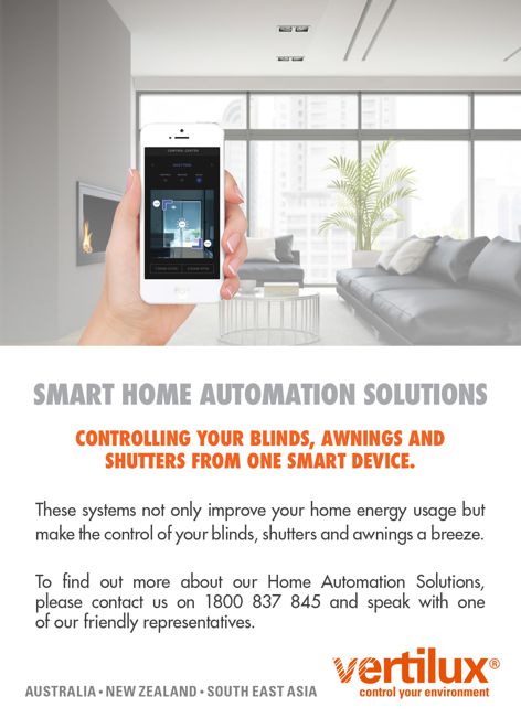 Home automation solutions by Vertilux