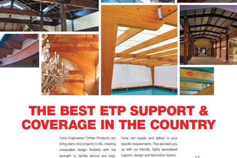 Hyne engineered timber products