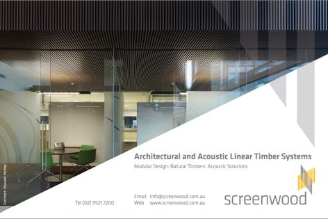 Acoustic solutions from Screenwood