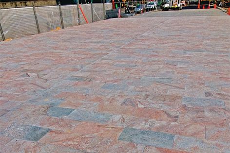 High-quality natural granite paving from UrbanStone is being used at projects around Australia.