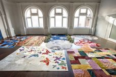 Vibrant Art Hide × Sasha Bikoff rug range