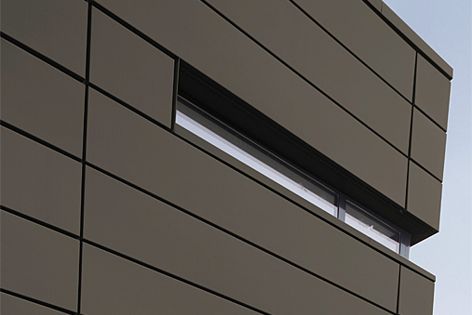 Pigmento by VM Zinc, pictured in brown.