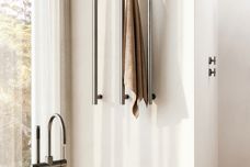 Sleek and elegant heated towel rails