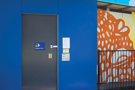 Changing Places restrooms from Landmark Products are designed to meet the needs of people with disabilities. They include elements such as hoists and adult change tables.
