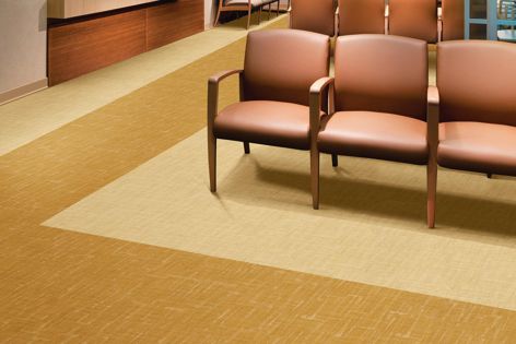 The Vivendi floor covering collection is ideal for high-traffic areas.