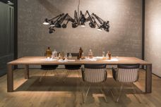 DS-777 dining table and DS-515 chair by de Sede