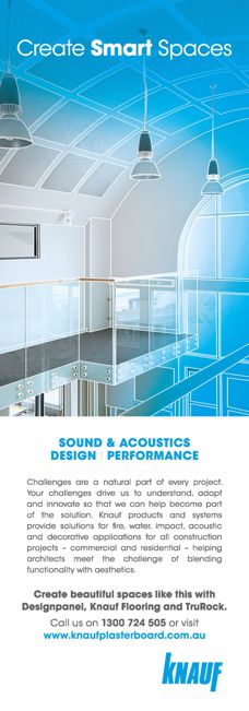 Acoustic solutions by Knauf Plasterboard