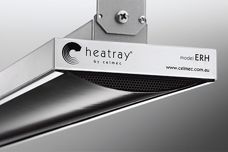 Electric radiant panel heater by Celmec