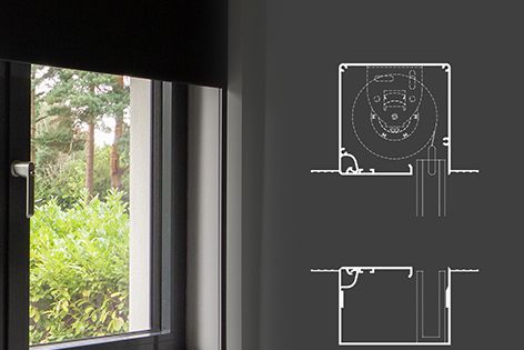 Blindspace concealed blinds from Shade Factor