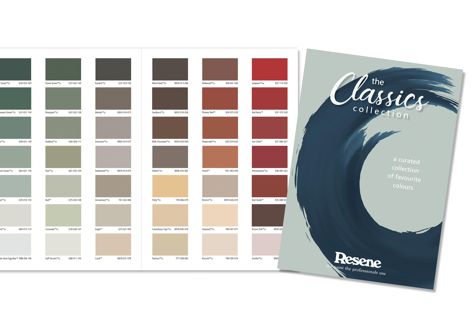 The Classics Collection brings together many perennial favourite Resene colours that outlast the trends.