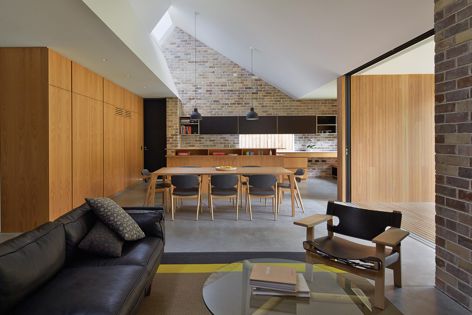 Skylight House by Andrew Burges Architects. Winner: House Alteration and Addition over 200m2. Photograph: Peter Bennetts.