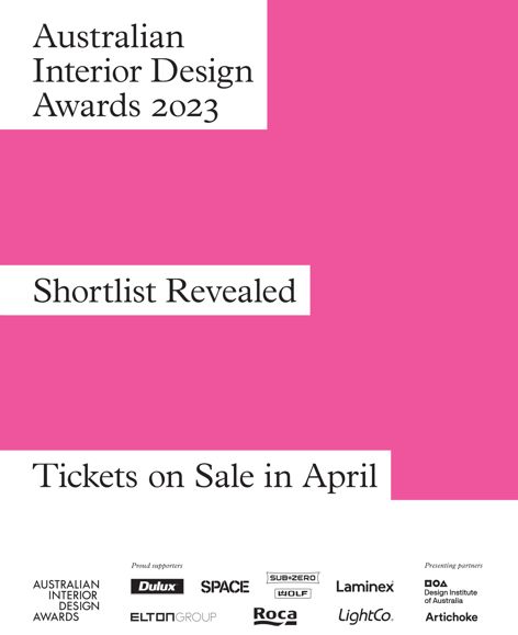 Australian Interior Design Awards 2023