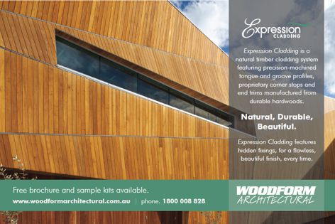 Expression cladding by Woodform