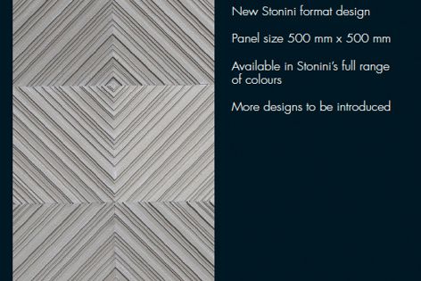 Stonini decorative wall panels from Di Emme