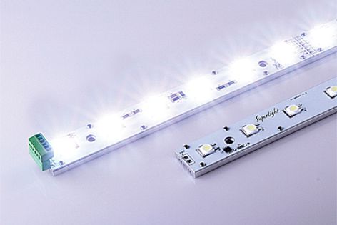 PowerBar strip modules available in any fixed colour option or RGB full-colour mixing capability.
